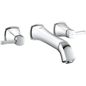 Grohe Taps & Wastes - Grandera 3-Hole Basin Mixer 1/2'' S-Size