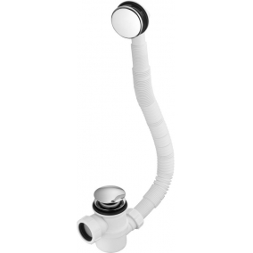 Ideal Standard Taps & Wastes - 1 1/2'' Bath Combi-Trap Chain Waste 50mm Seal