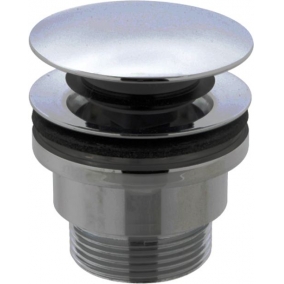 Armera Taps & Wastes - Basin Waste With Click Clack Or Free Flow - Brushed